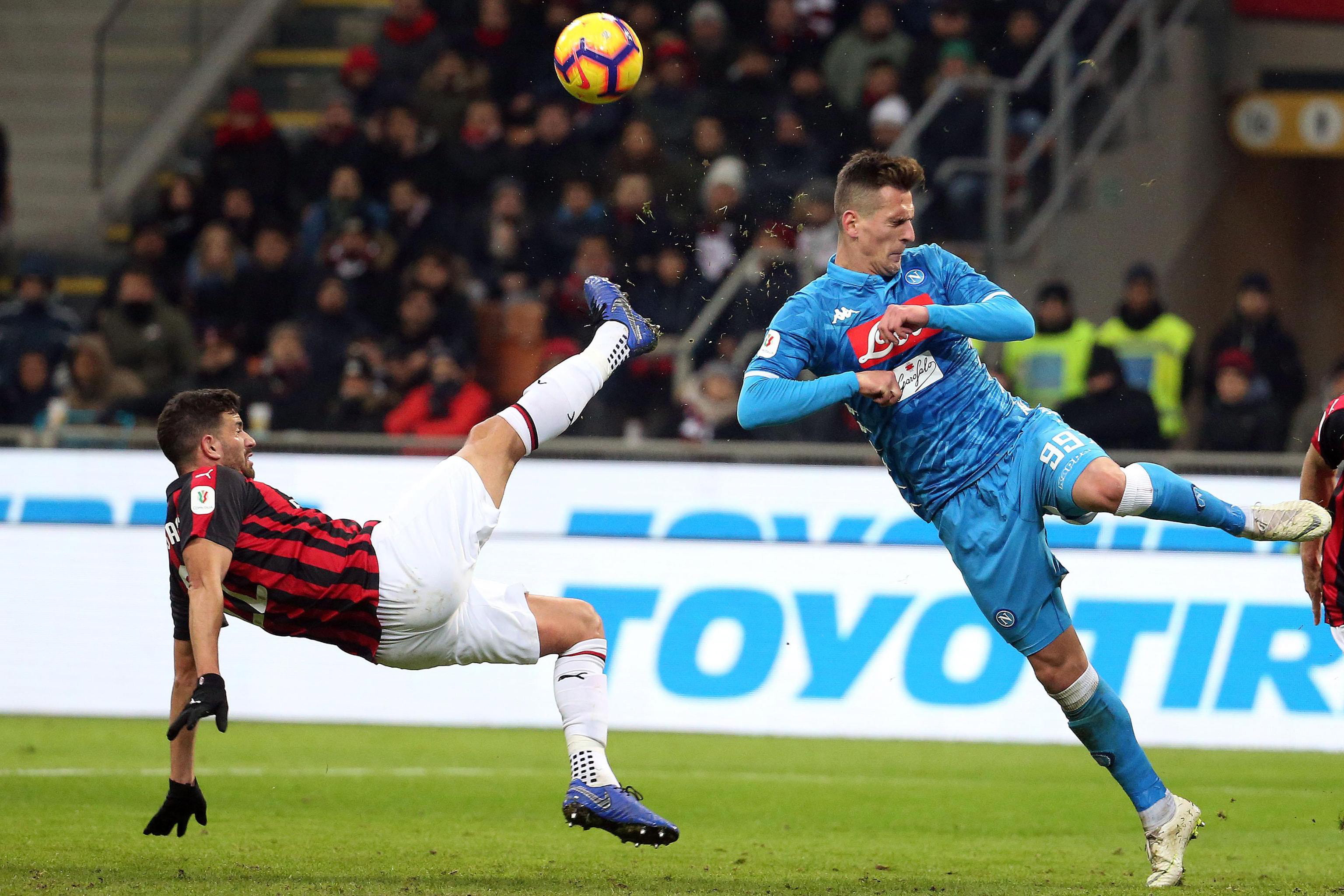 爱游戏-关于那不勒斯客场输给AC米兰，遭受不利结果的信息  第2张